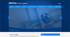 Desktop Screenshot of beryldrugs.com
